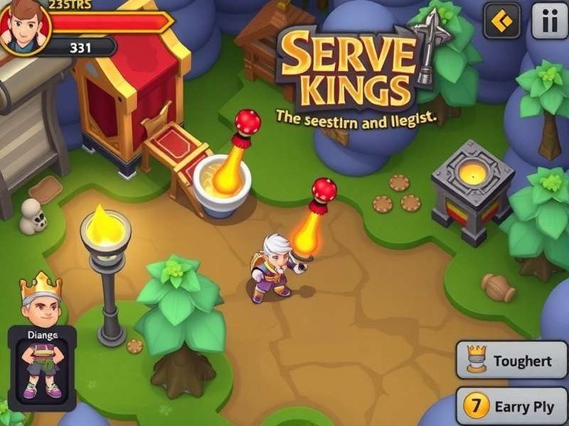 Serve Kings Gameplay Screenshot